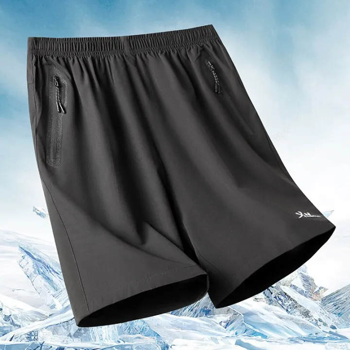Baishenghu%20Plus%20Size%20Business%20Casual%20Men's%20Summer%20Shorts%20Loose%20Drawstring%20Solid%20Color%20Man%20Pants%20Male%20Oversized%20-%20Image%204
