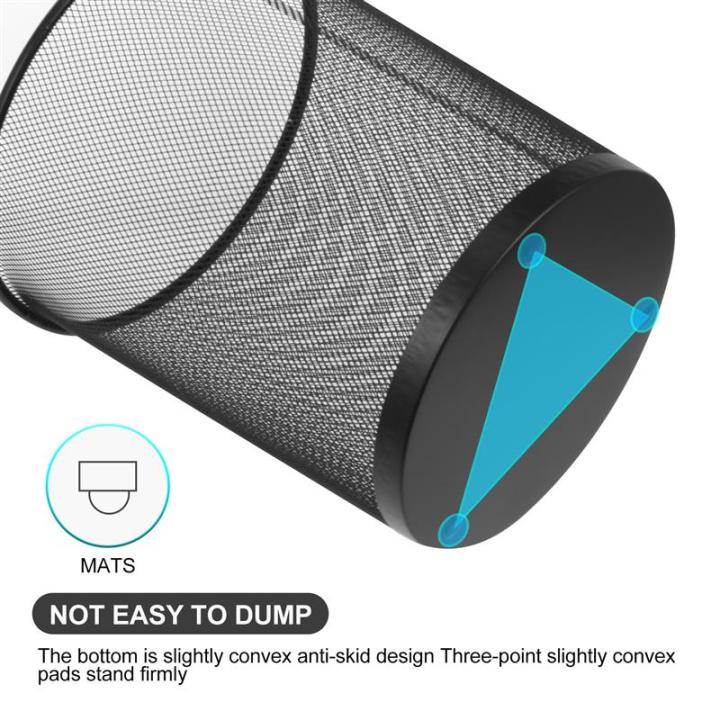 1pc%20Iron%20Mesh%20Trash%20Can%20Waste%20Paper%20Mesh%20Basket%20Recycling%20Garbage%20Bin%20Office%20Metal%20Waste%20Basket%20Iron%20Wire%20Rubbish%20Container%20-%20Image%203