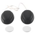 2Pcs Universal 12V 1000W Mini Audio Tweeter Horn for Car Audio System. 