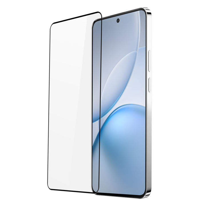 Vivo Y21D Big Curved Anti-Static Anti Dust ESD Edge to Edge Covered Tempered Glass Screen Protector