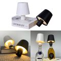 LED Bottle Lamp Head USB Charging Waterproof Night Light Mushroom Lamp Dimmable for Bars Clubs Decoration Table Lamp. 