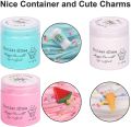 Slime Set with 4-Pack Butter Slimes Soft Slime Toys Safe Color Toys Super Soft and Non-Stick DIY Surprise Slimes.