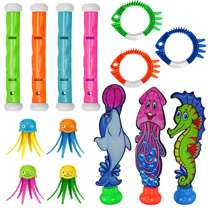 Toys%20Balls%20Cross-border%20Amazon%20Water%20Splash%20Diving%20Toys%20Kids%20Pool%20Treasure%20Hunt%20Diving%20Torpedo%20Water%20Ring%20Diamond%20Set%20Toys%20-%20Image%203