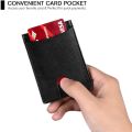 Rfid Carbon Fiber Men Wallets Card Holder Money Bag Slim Thin Mini Wallet Male Small Short Purse Black Walet Billfold Vallet. 