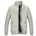 Spring Casual Brand Mens Jackets and Coats Stand Collar Zipper Male Outerwear Men Jacket Black Men's Clothing.