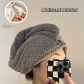 Thickened hair dryer hat female super absorbent fast dry shampoo shower cap double wrap headscarf dry hair hat wipe hair Chen Zhi.