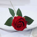 Red Rose flower artificial flower Fake Rose 1 piece. 
