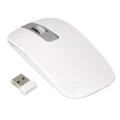 Wireless Slim White Keyboard + PC and Wireless Optical Mouse set for Laptop. 