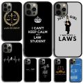 Law Student Lawyer Judge Celular Mobile Phone Cases For iPhone 15 14 12 13 mini 11 Pro MAX XR XS 6 7 8 Plus SE2020 Coque Fundas. 