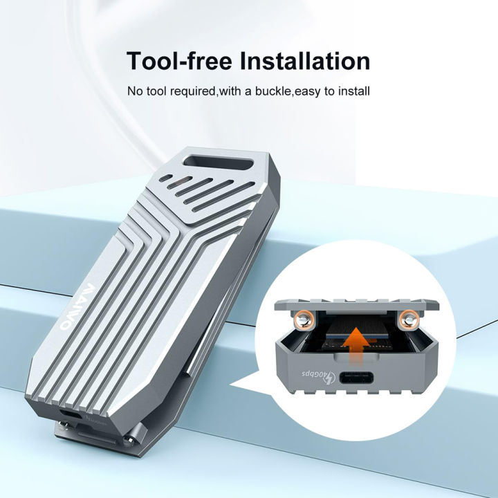MAIWO%2040Gbps%20NVMe%20M.2%20SSD%20Enclosure%20USB4%20Aluminum%20M2%20External%20Case%20Compatible%20with%208Tb%20Thunderbolt%204/3%20Type-C%20NVME%20M.2%20SSD%20Case%20-%20Image%204