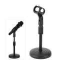 L4 Table Microphone Stand Universal Adjustable Metal Desktop Tabletop Stand Microphone Mic Holder  - Microphone Stand. 