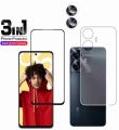 For Realme C55 3-in-1 Combo Pack Screen Protector+Camera Protector+Back Poly. 