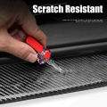 4Pcs Car 3D Carbon Fiber Door Anti Scratch Car Door Threshold Strip Sticker Car Door Protective Vinyl Car Stickers for TOYOTA.