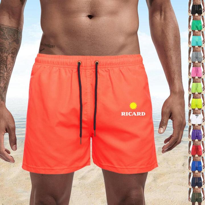 Pocket Quick Dry Swimming Shorts For Men Swimwear Man Swimsuit Swim Trunks Summer Bathing Beach Wear Surf Boxer Brie 4XL