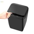 Touchless Trash Can Wastebasket Waste Bin Rubbish Bin Intelligent Induction Trash Bin for Office.