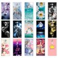 for Huawei Mate 8 Case Cover Huawei Mate8 Case Cartoon Soft back cover Mate 8 Coque Funda Skin shockproof Cat flower.