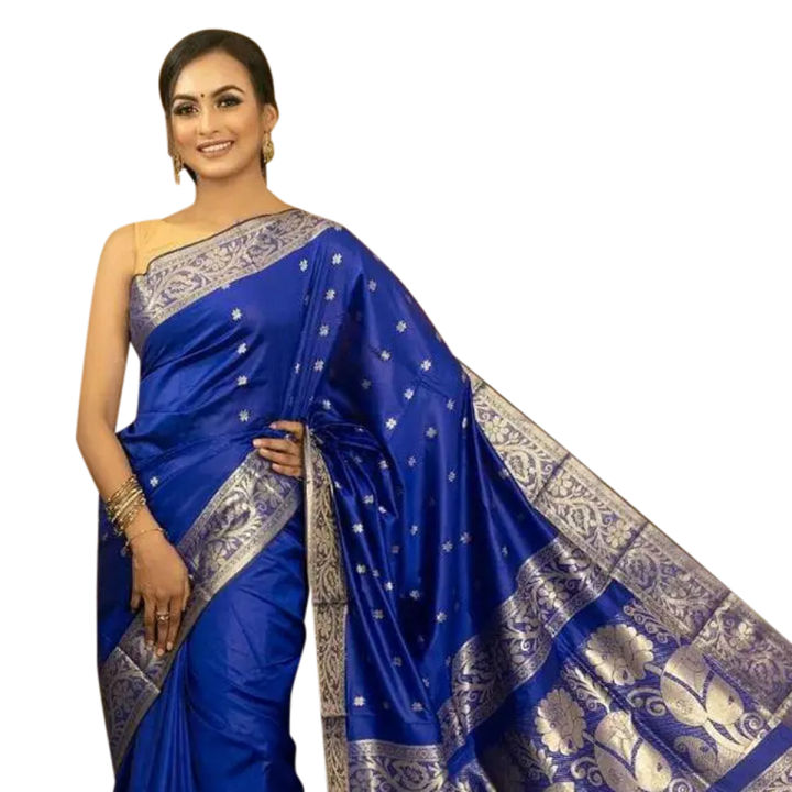 Tangail%20Tat%20MultiColor%20Silk%20Katan%20Saree%20for%20Women%20-%20Image%203