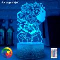Gon and Killua Figure 3d Night Light Anime Hunter X Hunter Nightlight for Kid Bedroom Decor Lighting Child Gift HxH Lamp Bedside.