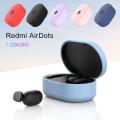 Silicone Case Protective Cover For Xiaomi redmi Airdots Headset TWS Bluetooth Earphone.