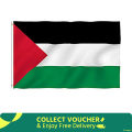Palestine National Flag 5ft x 3ft.