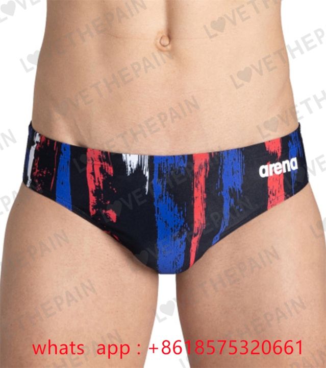 Men's%20Team%20Painted%20Stripes%20Brief%20Swimsuit%20Triangle%20swimsuit%20Leg%20Boxer%20Swimming%20Trunks%20Swimming%20Trunks%20Panties%20Training%20Pants%20-%20Image%204