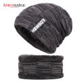 Winter Beanies Men Scarf Knitted Hat Caps Gorras Bonnet Warm Baggy Winter Hats For Men Women Skullies Beanies Hats.