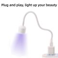 Mini UV Nail Lamp, UV Nail Lamp USB UV Nail Lamp Portable LED Nail Lamp Nail Art Tool Professional Nail Dryer. 