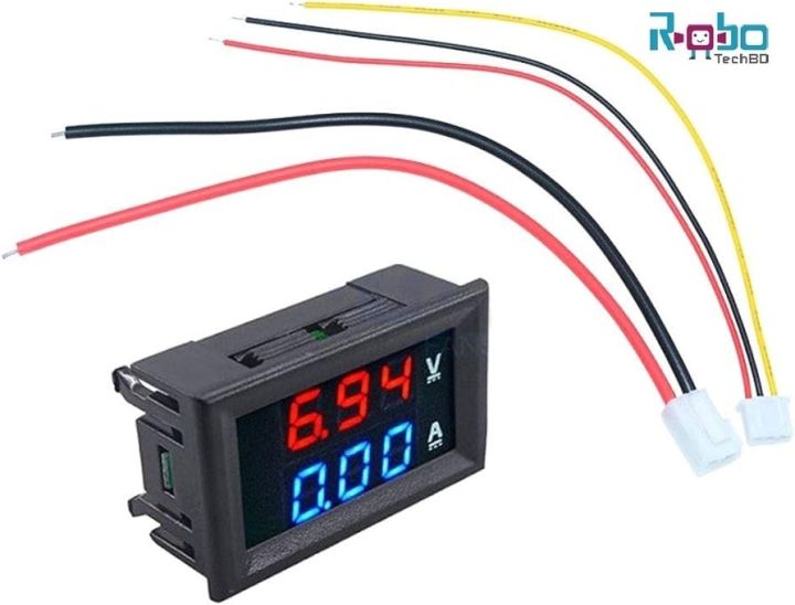 Mini%20Digital%20Voltmeter%20Ammeter%20DC%20100V%2010A%200.28%20Inch%20Blue%20Red%20Dual%20LED%20Display%20-%20Image%203