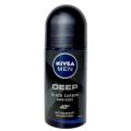 Nivea Men Deep Black Charcoal Darkwood Roll on - 50ml. 