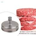 Hamburger Patty Maker Round Shape Burger Press Burger Smasher Non Stick for BBQ Homemade L. 
