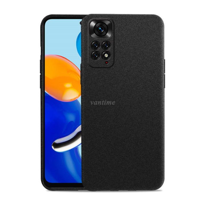 Vantime%20for%20Xiaomi%20Redmi%20Note%2011S%20/%20Redmi%20Note%2011%204G%20Case%20Soft%20Sandstone%20Slim%20Matte%20Back%20Cover%20-%20Image%205