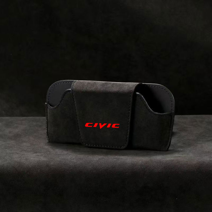 【2025 NEW】 Storage OS interior Cesori frame holder 8 Car Eye for Civic 10th trim lid glasses organizer case sunglasses storage