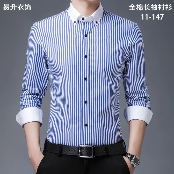 Quality%20all%20cotton%20striped%20long%20sleeved%20shirt,%20versatile%20business%20and%20casual%20men's%20top,%20cardigan%20shirt%20-%20Image%207