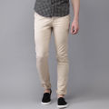 Slim-Fit Chino Gabardine Pants - Cream - প্যান্ট ছেলেদের. 