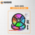 High Quality SMD 2835 DC 12V LED Strip Light with Remote 5 Meters RGB Color Special Lights for Ceiling Decoration. 