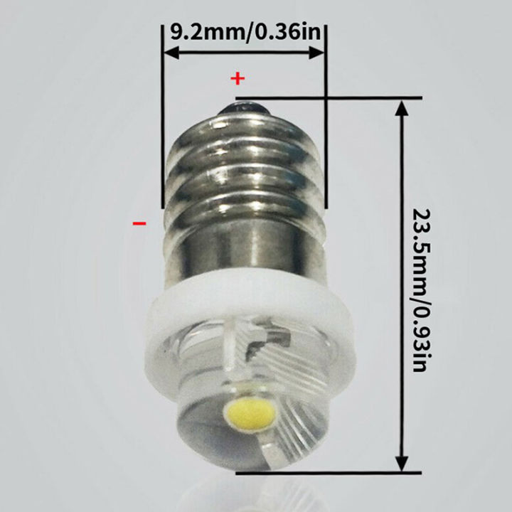 3/4.5/6V%200.5W%20Flashlight%20Bulb%206000K%20White%20LED%20E10%20Socket%20Replacement%20Bulb%20For%20Flashlight%20Lantern%20Torch%20Led%20Bulbs%20-%20Image%202