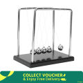 Newton's Cradle Balance Balls, Portable Desktop Metal Balance Pendulum Ball Physics Science Gadget Tool for Office Games Desktop Decoration. 
