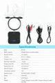 B19 AptX HD Low Latency Bluetooth 5.0 Audio Transmitter Receiver Music CSR8675 TV PC Wireless Adapter RCA/SPDIF/3.5mm Aux Jack. 
