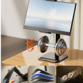 Universal Monitor Vesa Stand for 12-17.3Inch Folding Expandable Display Base Desk Mount External Vertical Screen Holder for Ipad.