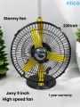 Jony 9 Inch 3 Pakaha Copper Motor Hi-Speed Fan with 1 year warranty Durable Product Life Time-15 Year.