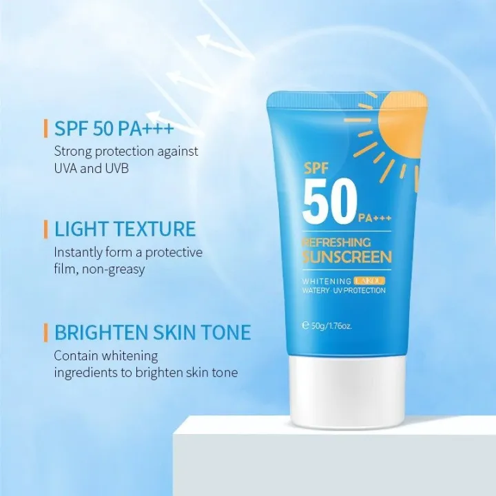 Laikou%20Refreshing%20Sunscreen%20UV%20Protection%20Sunscreen%20SPF50%20PA+++-50gm%20-%20Image%202