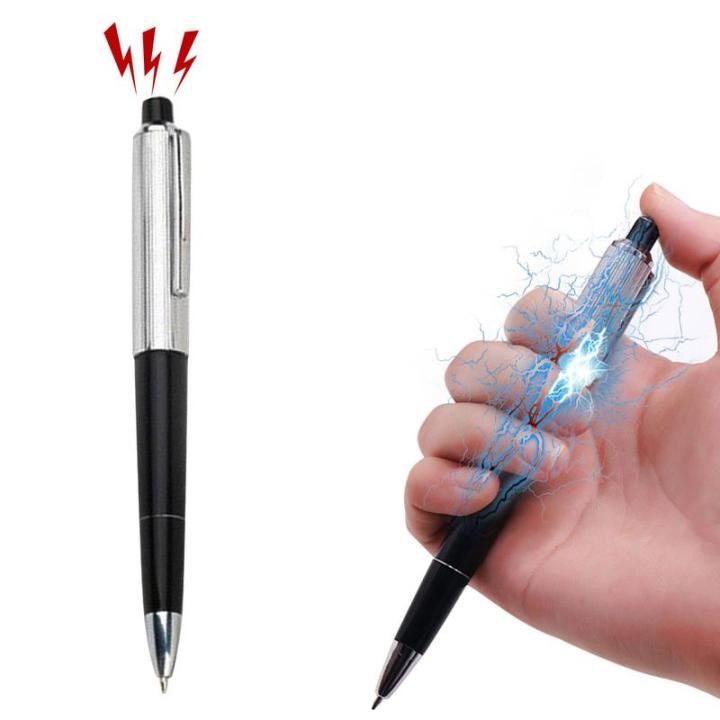 Novelty Utility Electric Shock Pen Creative Electric Shock Pen Toy Funny Prank Trick Joke Gadget Toy Gift