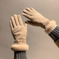 Gloves _ Winter Outdoor Baby Girl Gloves Cycling Touch Screen Gloves Cycling Cute Student Cat Gloves for Women.