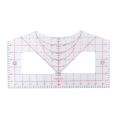Tshirt Ruler Guide for Vinyl Alignment for Measuring Tool Sewing Tool Calibration Tool Transparent Ruler.