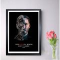 Room decoration item john wick wallpaper with frame and glass wallmate big size. 