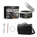 Leather Recoloring Balm Leather Repair Kit Water Resistant Easy To Use Odorless Multifunctional Leather Dye Kit Restore Couches. 