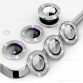 Camera Protector For Samsung Galaxy A55 A35 A 55 35 5G Metal Lens Ring Tempered Glass Somsung A55 2024 Lens film Protective Cap. 