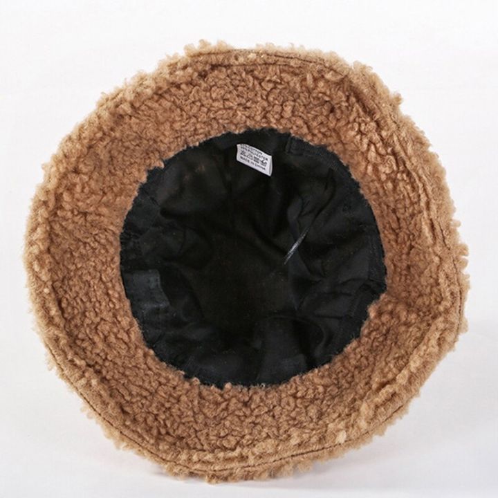 2021%20New%20Hats%20for%20Women%20Autumn%20Winter%20Bucket%20Hats%20Lamb%20Plush%20Soft%20Warm%20Fisherman%20Hat%20Panama%20Casual%20Caps%20Lady%20Flat%20Top%20Cap%20-%20Image%207