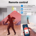 WiFi Smart Life Infrared Passive Detection Security Alarm System Detector Remote Work Alexa Sound Alarm Tuya PIR Motion Sensor. 