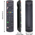 Universal Remote Control TV Remote Control for Panasonic Viera LCD LED 3D TV with Netflix, My App Buttons.